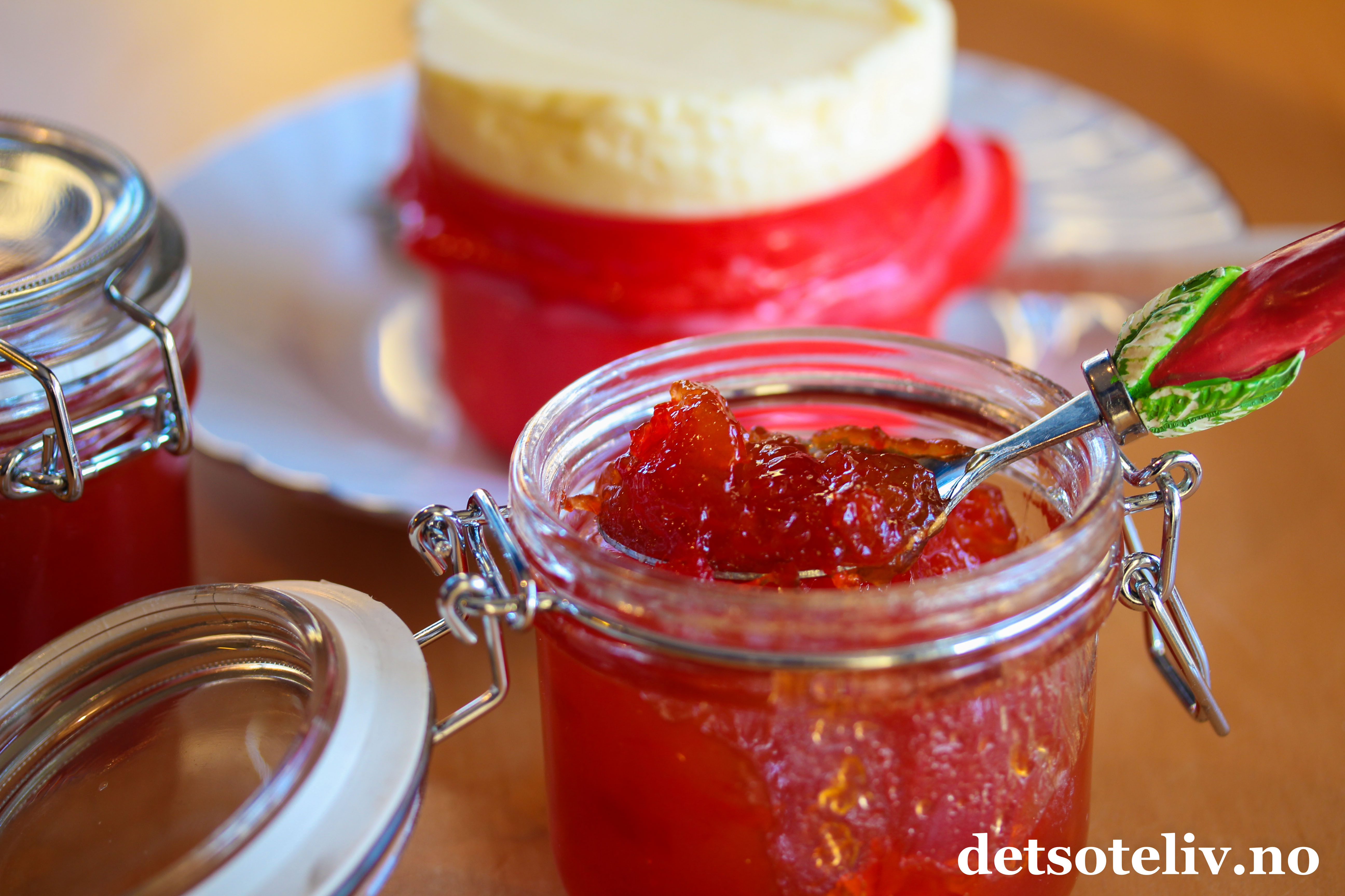 Her har du en fantastisk oppskrift på chilimarmelade basert på