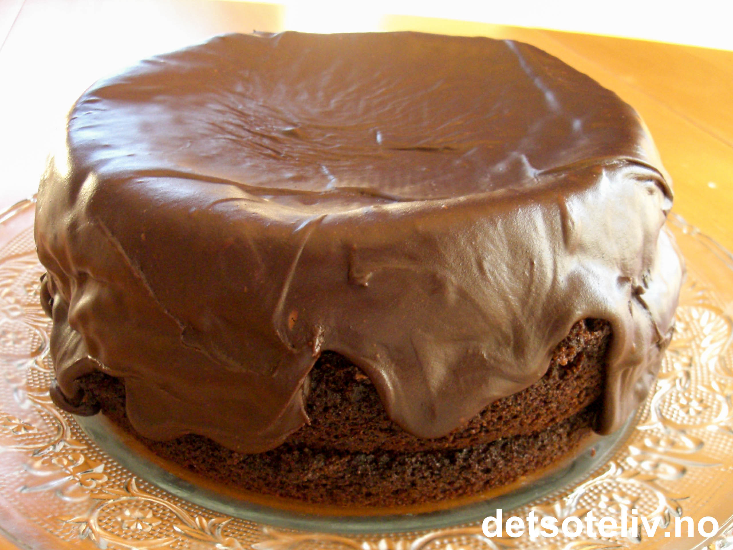 Double Fudge Chocolate CocaCola Cake Det søte liv