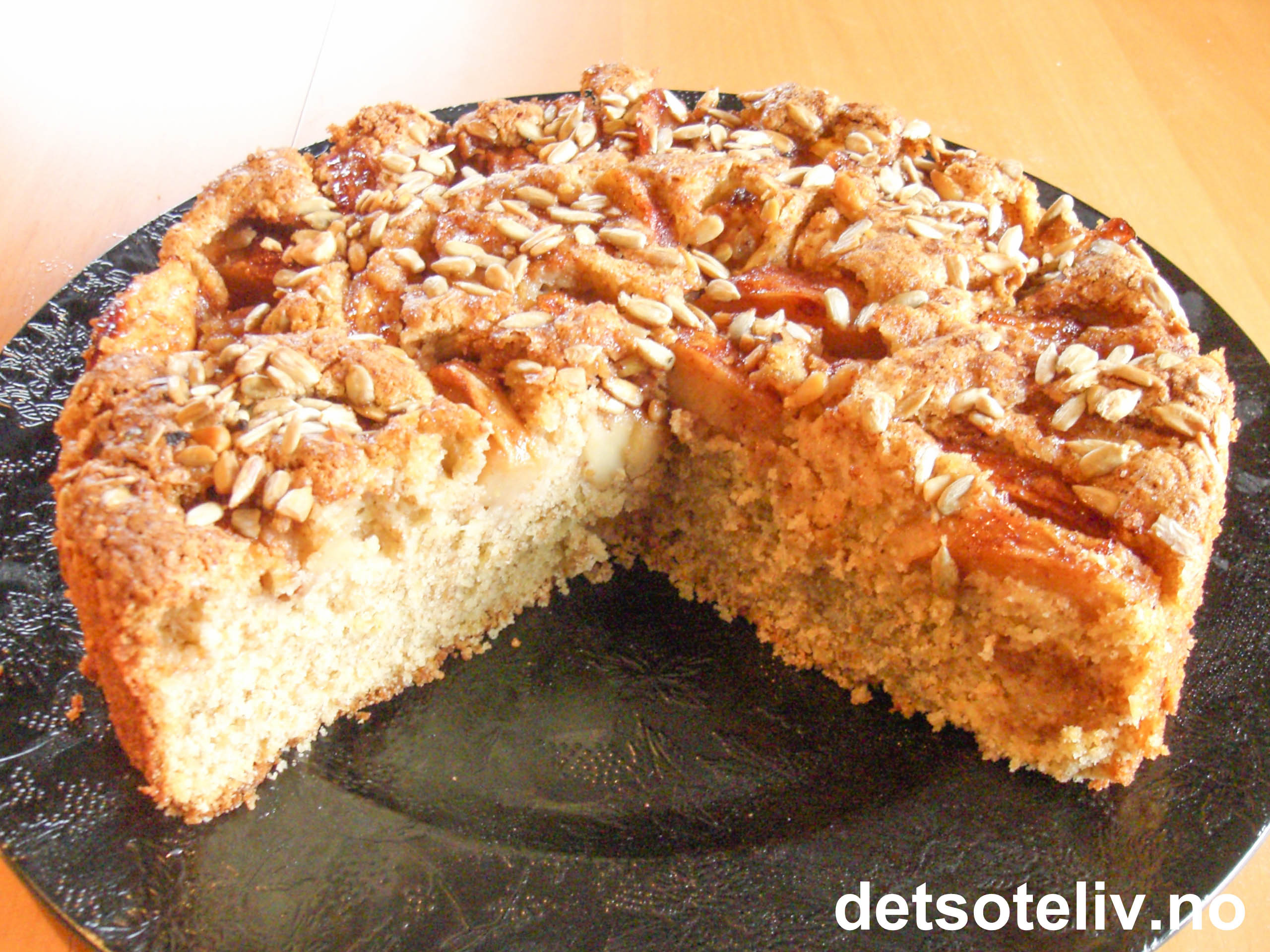 Sunn Eplekake Det S te Liv Sunn Eplekake Det S te Liv