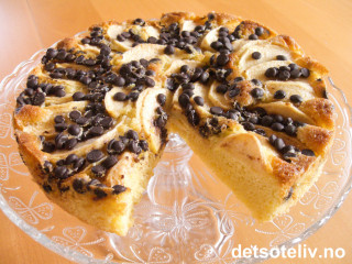 Amerikansk sjokoladekake med kefir