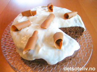 Gulrotkake rund Gulrotkake rund